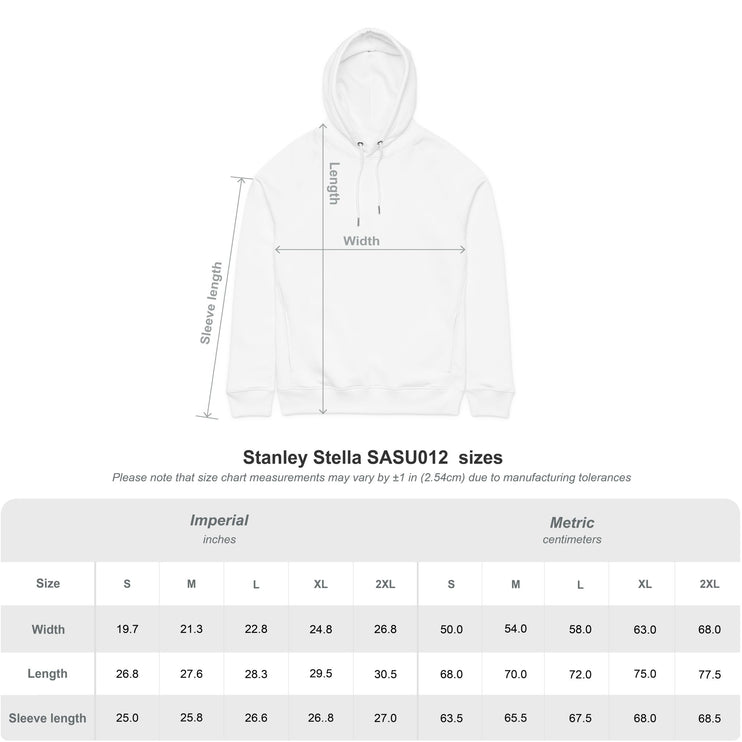 Unisex Organic Side Pocket Sounder Hoodie