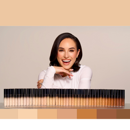 Latina-owned and community-powered 💥 @shadesbyshan is making major moves with the launch of their <strong>40-shade concealer line</strong>, available April 10 at all @jcpenney Beauty stores nationwide and on ShadesByShan.com 🙌🏽                                This isn’t just a concealer—it’s a celebration of <strong>real people</strong>, <strong>real skin</strong>, and a brand built on purpose. Created with the help of their own community, this skin-loving formula delivers coverage <em>and</em>confidence. Plus, every purchase supports single-parent families through the @mamaberriesfoundation 💖
